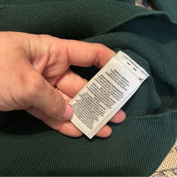 Polo Ralph Lauren  NWT! Men'S Classic 7/15 Green Pullover Sweater Size M - Picture 8 of 12